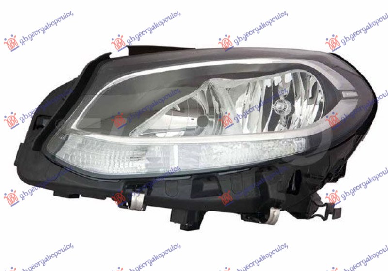 FAR ELEKTRICNI SA LED DNEVNIM SVETLOM (MARELLI) MERCEDES B CLASS 2014-2019 (W246)