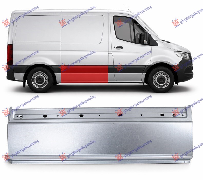 BOCNI LIM DONJI (3250 mm) (40 cm) MERCEDES SPRINTER 2018- (W907)