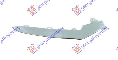 LAJSNA PREDNJEG BRANIKA HROM (AMG LINE) MERCEDES E CLASS 2013-2016 (W212)
