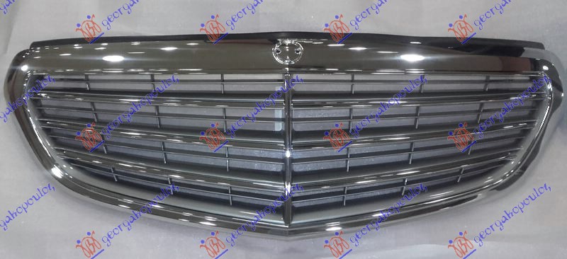 PVC MASKA KOMPLET SREBRNA/HROM (ELEGANCE) MERCEDES E CLASS 2013-2016 (W212)