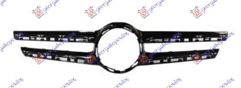 PVC MASKA SPOLJASNJA CRNA (AMG LINE/AVANTGARDE) MERCEDES E CLASS 2016-2020 (W213)