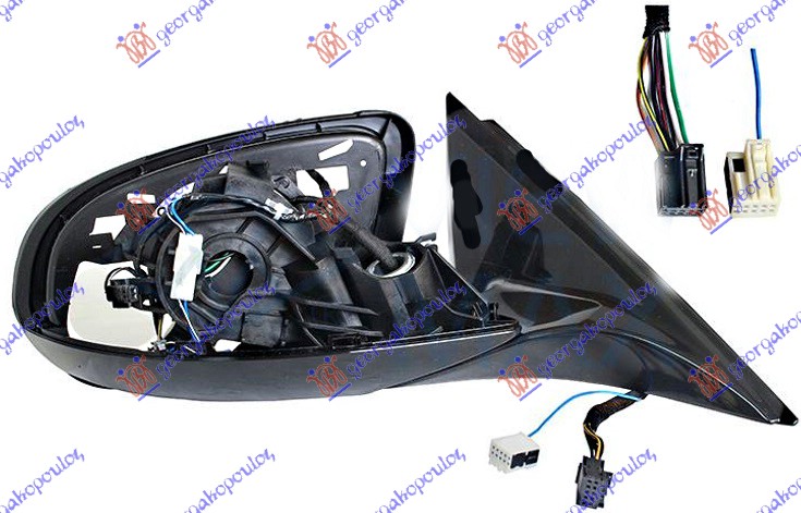 RETROVIZOR (SAMO KUCISTE) ELEKTRICNI SA GREJACEM (SVETLO) (8 PIN) MERCEDES E CLASS 2016-2020 (W213)