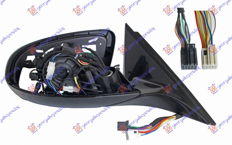 RETROVIZOR (SAMO KUCISTE) ELEKTRICNI SA GREJACEM (SVETLO) (MEMORIJA) (MRTAV UGAO) (16 PIN) (A KVALITET) MERCEDES E CLASS 2016-2020 (W213)