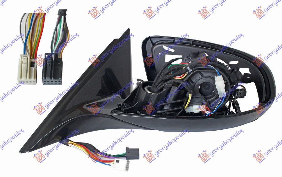 RETROVIZOR (SAMO KUCISTE) ELEKTRICNI SA GREJACEM (SVETLO) (MEMORIJA) (MRTAV UGAO) (16 PIN) (A KVALITET) MERCEDES E CLASS 2016-2020 (W213)