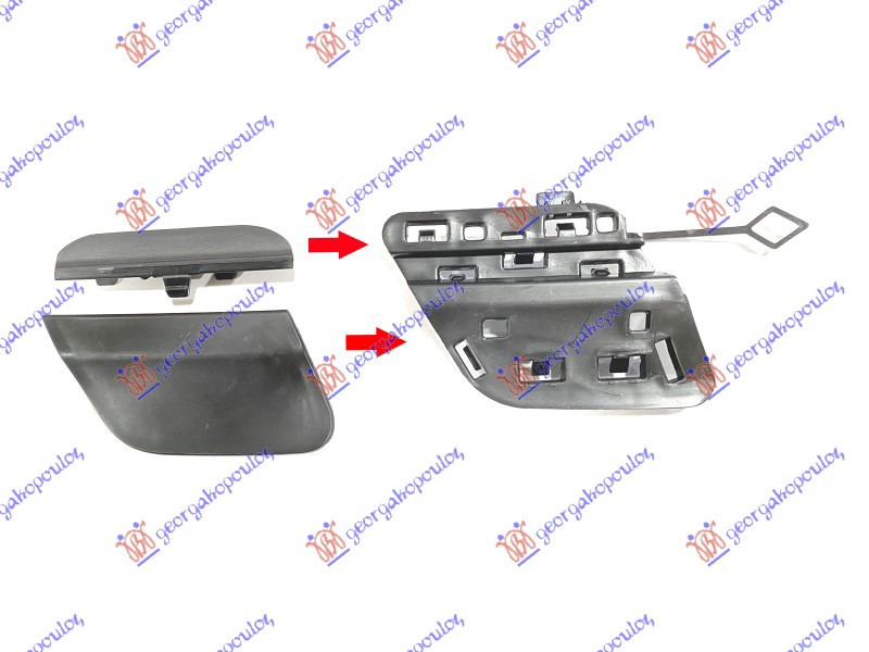 POKLOPAC KUKE ZADNJEG BRANIKA (E AMG 63S) MERCEDES E CLASS 2020-2023 (W213)