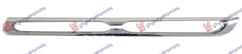 LAJSNA PVC MASKA GORNJA HROM MERCEDES GLE 2019- (167)