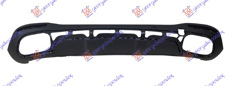 SPOJLER ZADNJEG BRANIKA (PDS SENZORI) (AMG-LINE) MERCEDES GLS 2019- (X167)