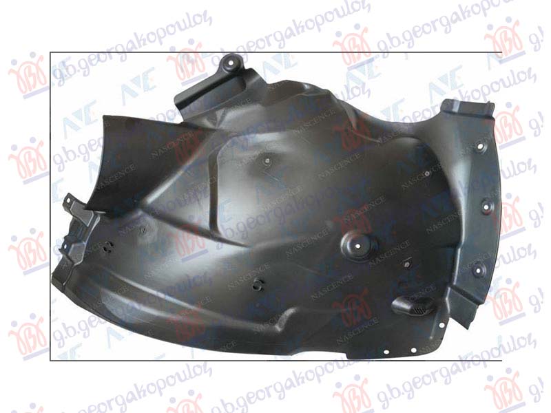 POTKRILO (ZADNJI DEO) PLASTICNO MERCEDES GLB 2019- (X247)