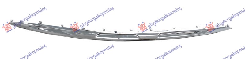LAJSNA SPOJLERA PREDNJEG BRANIKA HROM (AMG-LINE) MERCEDES GLC SUV/COUPE 2023- (X254/C254)