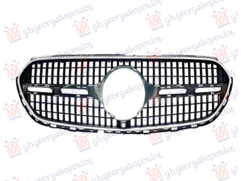 PVC MASKA UNUTRASNJA CRNA (HROM OKVIR) MERCEDES GLC SUV/COUPE 2023- (X254/C254)