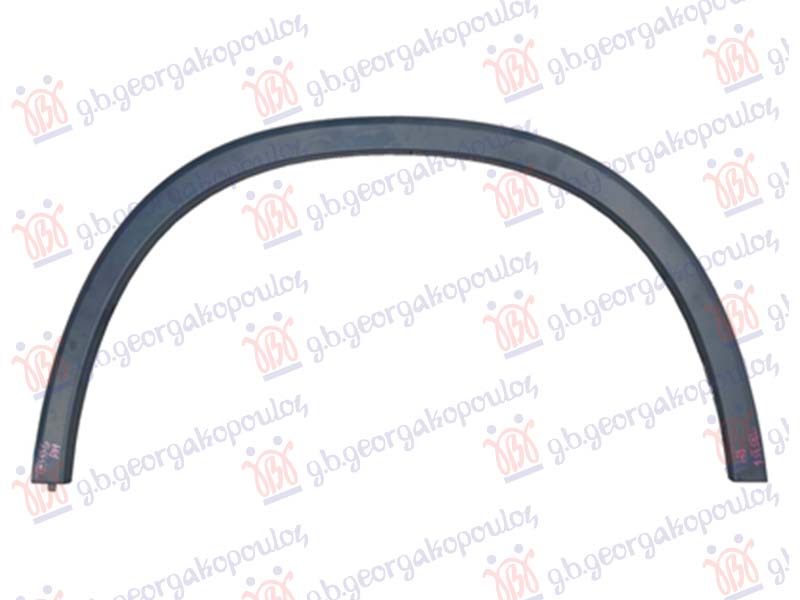 RUB PLASTICNI PREDNJEG BLATOBRANA (AMG-LINE) MERCEDES GLC SUV/COUPE 2023- (X254/C254)