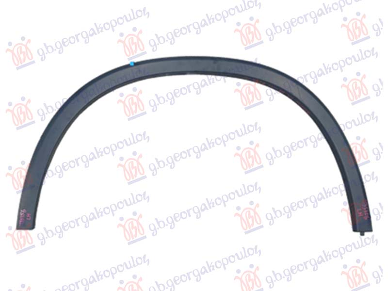 RUB PLASTICNI PREDNJEG BLATOBRANA (AMG-LINE) MERCEDES GLC SUV/COUPE 2023- (X254/C254)