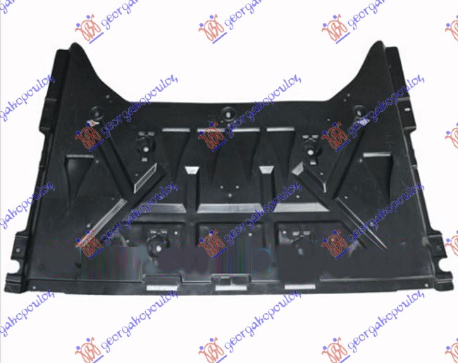 ZASTITA MOTORA (ZADNJI DEO) PLASTICNA SMART FORFOUR 2015- (453)