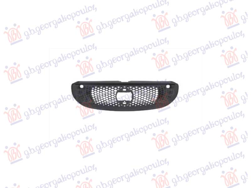 PVC MASKA CRNA SMART FORTWO 2014- (453)
