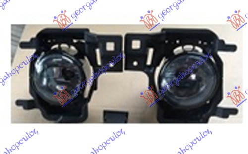 MAGLENKA (SET) SMART FORTWO 2014- (453)