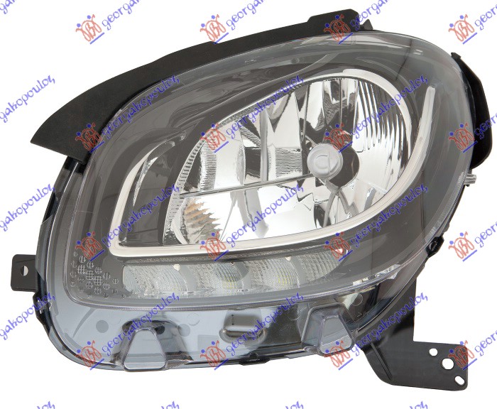 FAR ELEKTRICNI SA LED DNEVNIM SVETLOM (DEPO) SMART FORTWO 2014- (453)