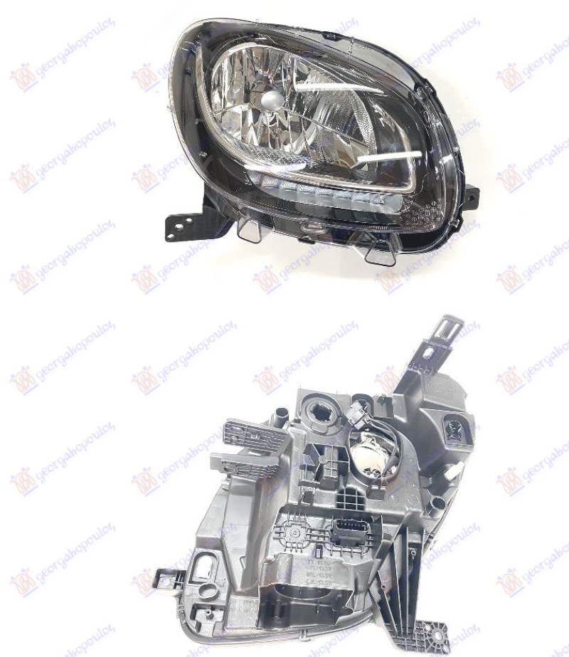 FAR SA LED DNEVNIM SVETLOM 19- (VALEO) SMART FORTWO 2014- (453)