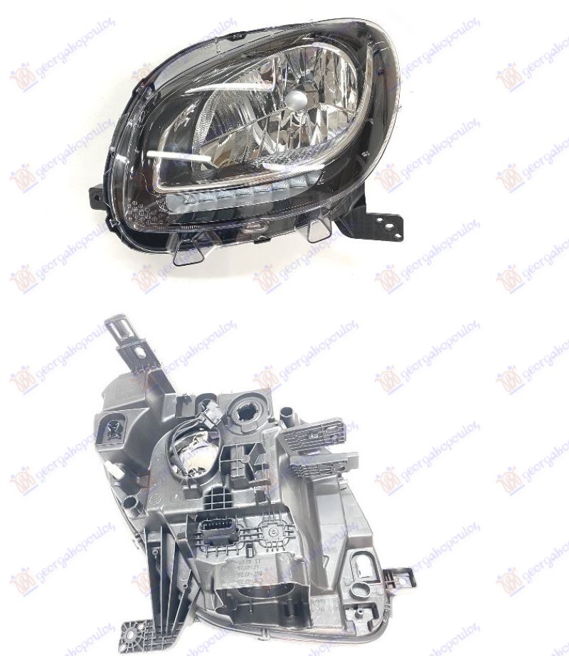FAR SA LED DNEVNIM SVETLOM 19- (VALEO) SMART FORTWO 2014- (453)