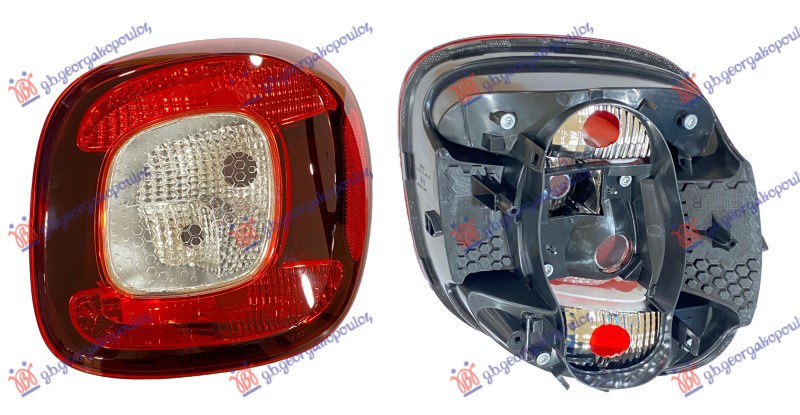 STOP LAMPA SMART FORTWO 2014- (453)