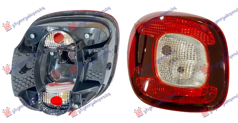 STOP LAMPA SMART FORTWO 2014- (453)