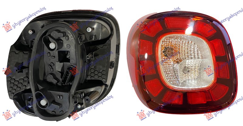 STOP LAMPA LED (E) SMART FORFOUR 2015- (453)