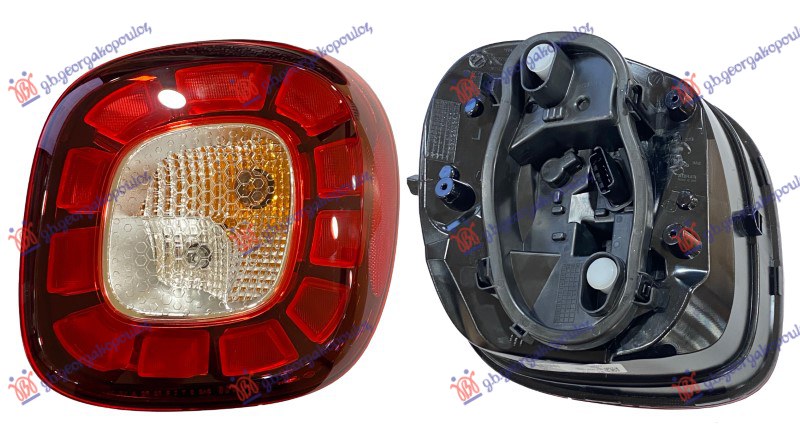 STOP LAMPA LED (ULO) SMART FORFOUR 2015- (453)