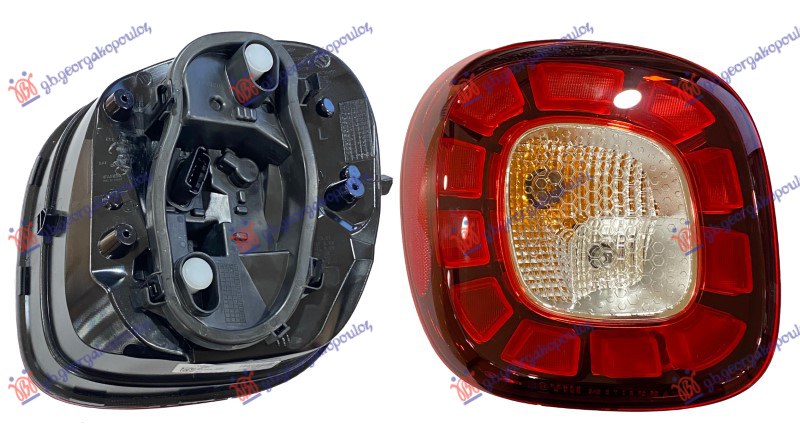 STOP LAMPA LED (ULO) SMART FORFOUR 2015- (453)