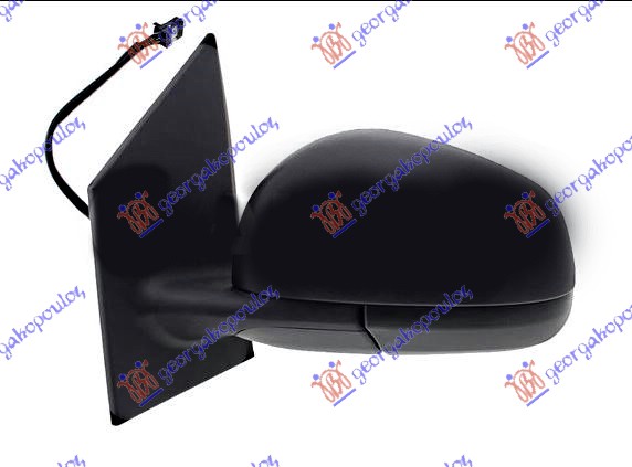RETROVIZOR ELEKTRICNI SA GREJACEM SMART FORTWO 2014- (453)