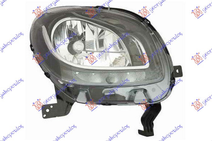 FAR SA LED DNEVNIM SVETLOM (DEPO) SMART FORFOUR 2015- (453)
