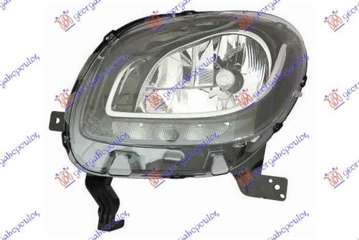 FAR SA LED DNEVNIM SVETLOM (DEPO) SMART FORFOUR 2015- (453)