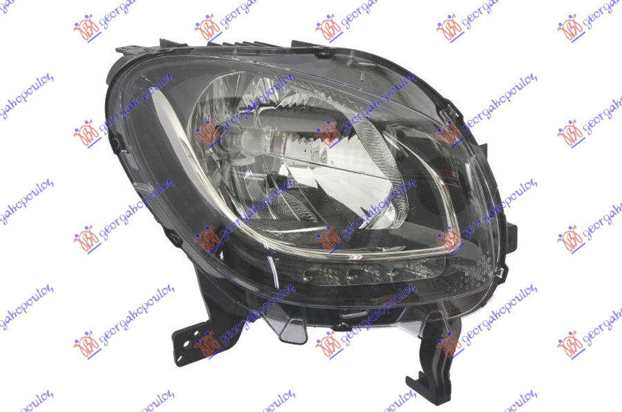 FAR SA LED DNEVNIM SVETLOM (VALEO) SMART FORFOUR 2015- (453)