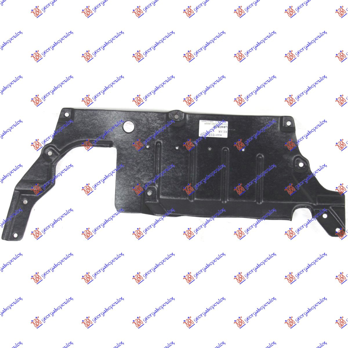 ZASTITA MOTORA ISPOD BRANIKA PLASTICNA MITSUBISHI OUTLANDER 2011-2013 (GGW/GFW/ZL/ZK)