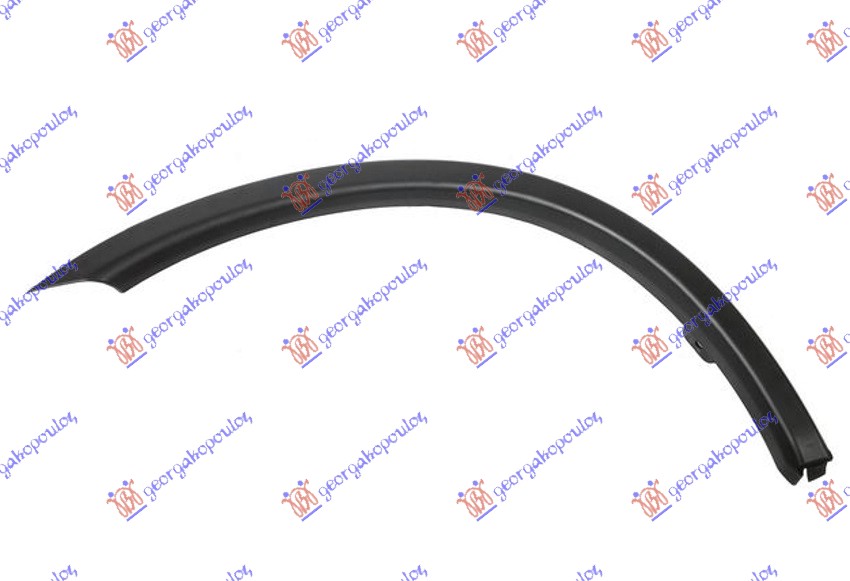 RUB PLASTICNI ZADNJEG BLATOBRANA MITSUBISHI OUTLANDER 2016-2020 (GGW/GFW/ZL/ZK)