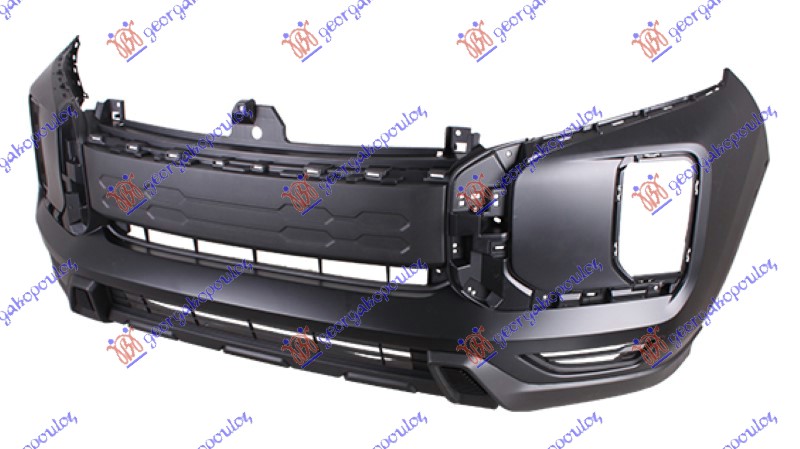 PREDNJI BRANIK (OTVOR ZA DRZAC TABLICE) (OTVORI ZA PLASTICNE RUBOVE) (A KVALITET) MITSUBISHI ASX 2020-2023 (GA/W)