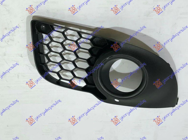 RESETKA PREDNJEG BRANIKA CRNA (SA MAGLENKOM) MITSUBISHI LANCER SPORTBACK 2008- (CXA)