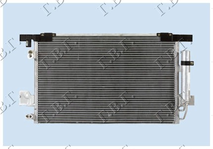 HLADNJAK KLIME ZA SVE MODELE (665x41x16) MITSUBISHI LANCER SPORTBACK 2008- (CXA)