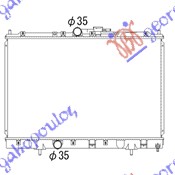 HLADNJAK MOTORA 1.8/2.0 BENZIN (MAN) (425x658) (VALEO) MITSUBISHI PAJERO PININ 1999-2007 (H6W/H7W)