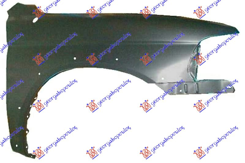 BLATOBRAN (BEZ OTVORA ZA MIGAVAC) (SA OTVORIMA ZA RUB) MITSUBISHI PAJERO SPORT 2000-2006 (LK7/K9)