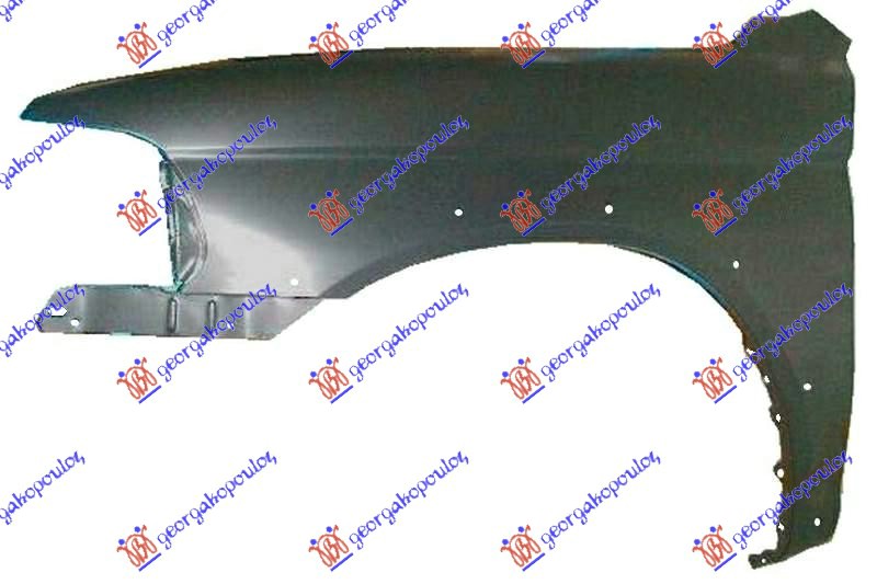 BLATOBRAN (BEZ OTVORA ZA MIGAVAC) (SA OTVORIMA ZA RUB) MITSUBISHI PAJERO SPORT 2000-2006 (LK7/K9)