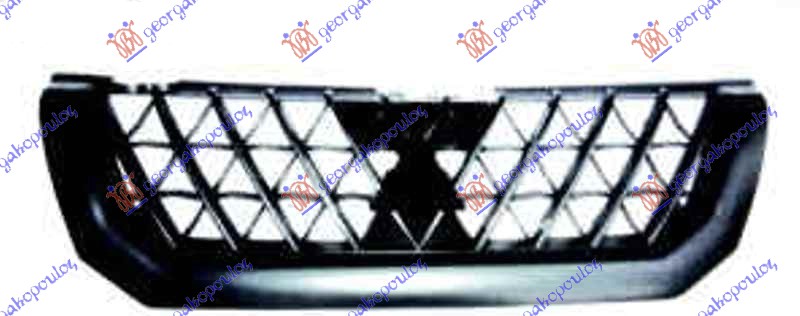 PVC MASKA CRNA -2004 MITSUBISHI PAJERO SPORT 2000-2006 (LK7/K9)