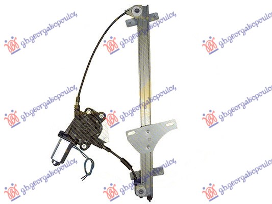 PODIZAC PREDNJEG PROZORA ELEKTRICNI MITSUBISHI L400 1994-2005 (PDW/PCW/PBV/PAW)