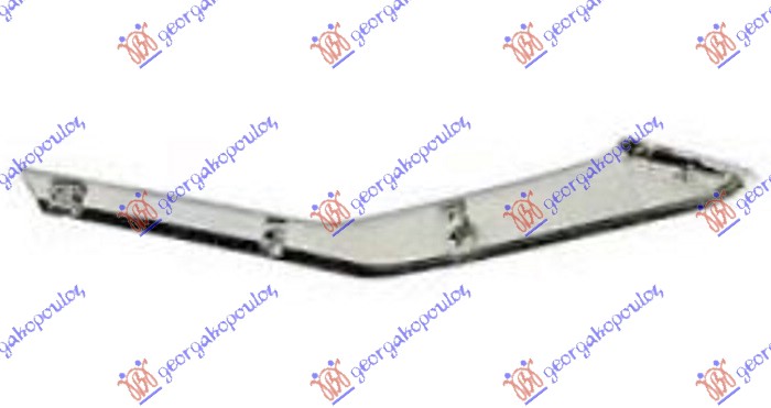 LAJSNA PREDNJEG BRANIKA HROM (DONJI DEO) MITSUBISHI ECLIPSE CROSS 2018-2022 (GK/GL)