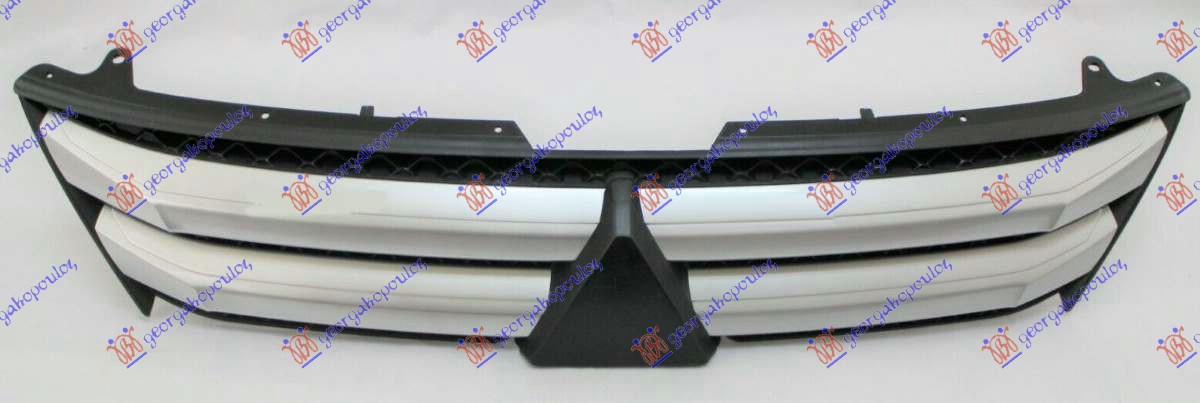 PVC MASKA CRNA/SREBRNA MITSUBISHI ECLIPSE CROSS 2018-2022 (GK/GL)