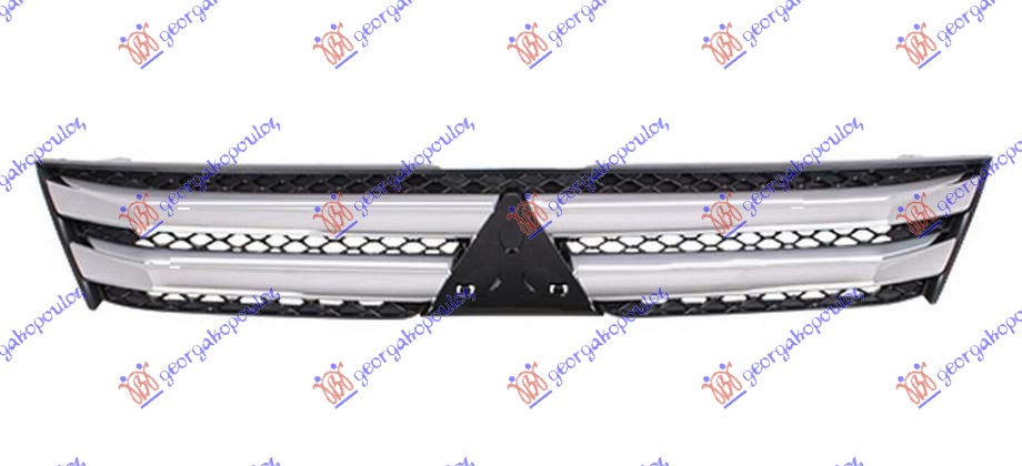 PVC MASKA CRNA/HROM-SREBRNA MITSUBISHI ECLIPSE CROSS 2018-2022 (GK/GL)