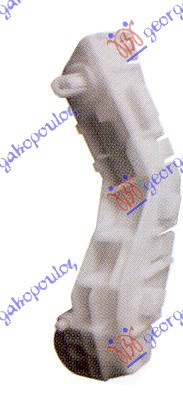 NOSAC PREDNJEG BRANIKA BOCNI PLASTICNI MITSUBISHI PAJERO 2007-2012 (V8W/V9W)