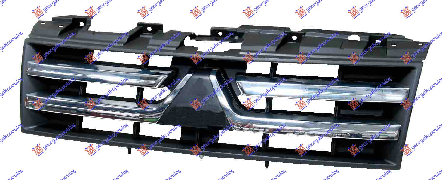 PVC MASKA TAMNO SIVA (HROM LAJSNE) MITSUBISHI PAJERO 2007-2012 (V8W/V9W)