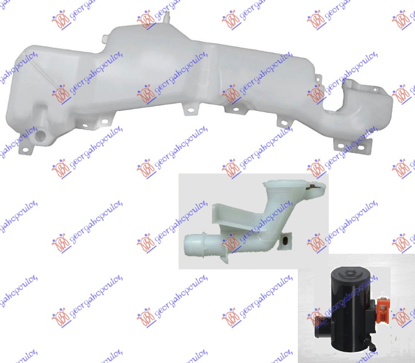 POSUDA ZA TECNOST BRISACA (GRLO) (MOTOR) (POKLOPAC) MITSUBISHI PAJERO 2007-2012 (V8W/V9W)
