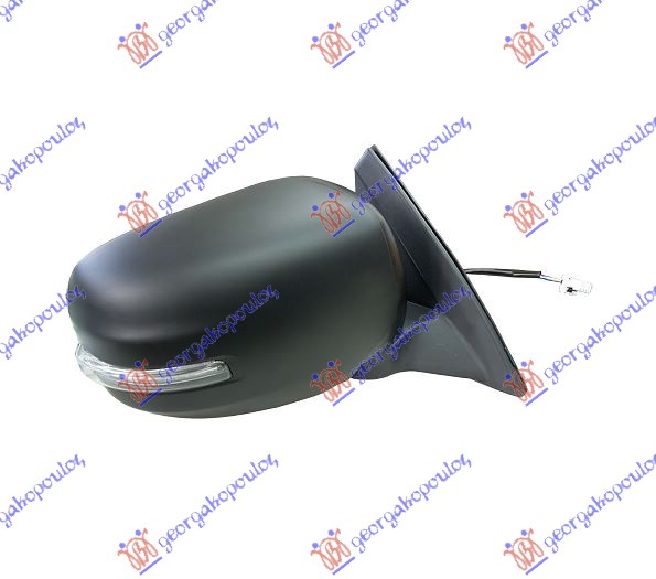 RETROVIZOR ELEKTRICNI CRNI (MIGAVAC LED) MITSUBISHI P/U L200 2006-2010 (KAT/KBT)