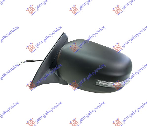 RETROVIZOR ELEKTRICNI CRNI (MIGAVAC LED) MITSUBISHI P/U L200 2006-2010 (KAT/KBT)