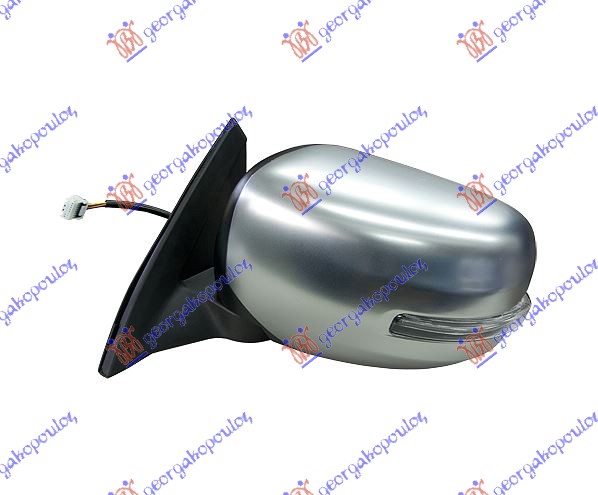 RETROVIZOR ELEKTRICNI HROM (ELEKTRO-SKLOPIV) (MIGAVAC LED) MITSUBISHI P/U L200 2006-2010 (KAT/KBT)